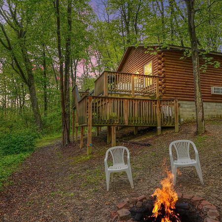Blue Rose Cabins - Pine Ridge Cabin Лоуган Екстериор снимка